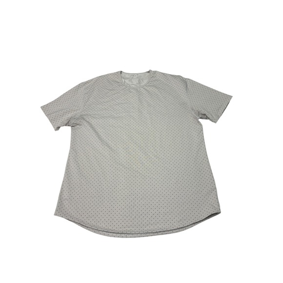 BYLT Other - BYLT Premium Basics Mens XXL Drop-Cut T-Shirt Grey Polka Dot Short‎ Sleeve Tee